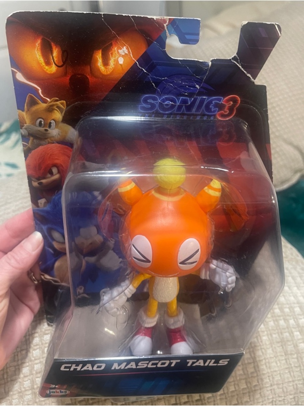 Sonic 3 Chao Mascot Tails Orange Figure - Official Packaging - Picture 3 of 6